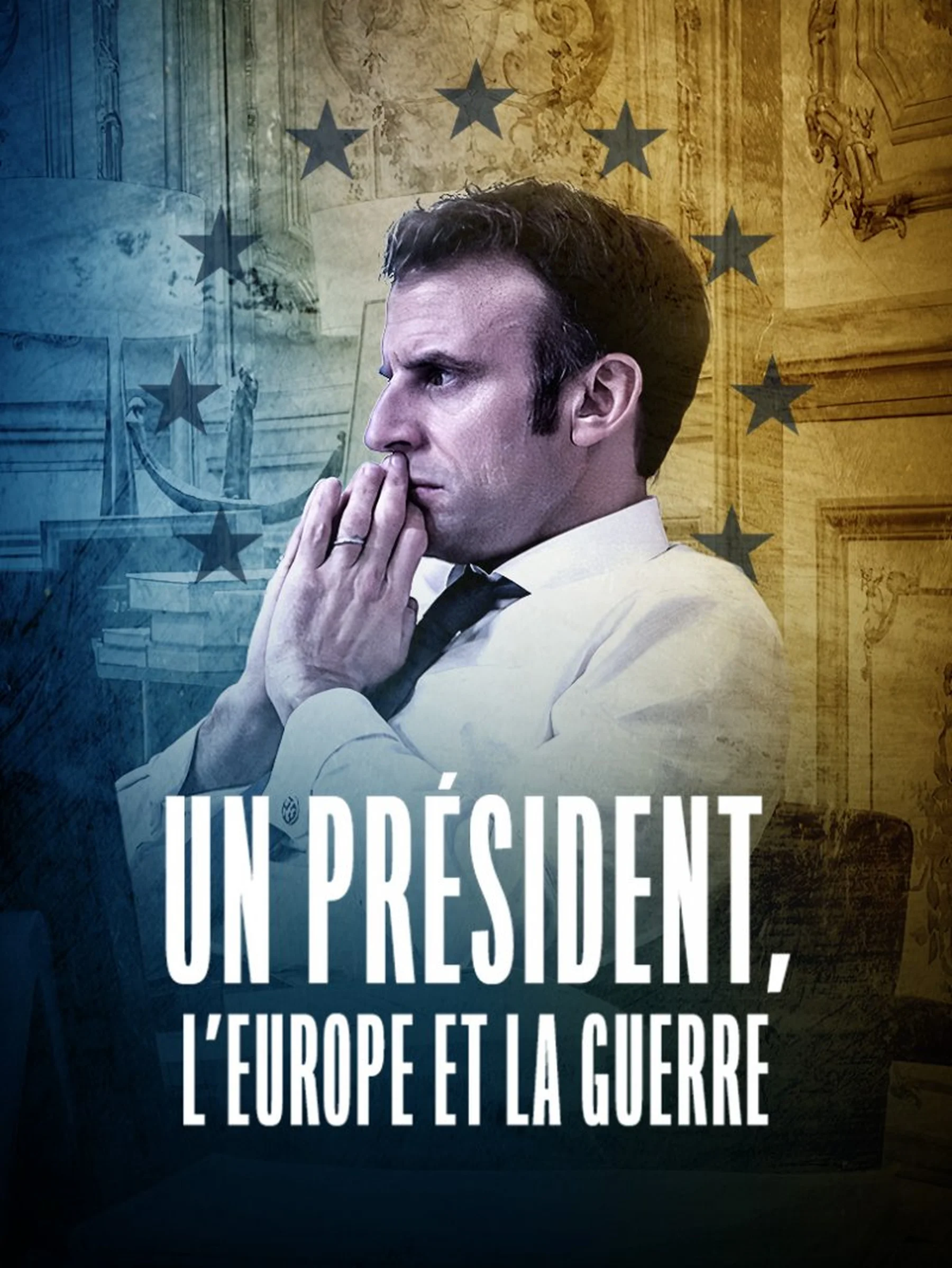 Affiche Un president l europe et la guerre